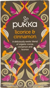 PUKKA Herbata Organiczna LUKRECJA I CYNAMON 20szt. - Herbata - miniaturka - grafika 1
