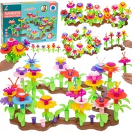 Klocki - Klocki Kwiaty Medium 148el Nr:8328 - miniaturka - grafika 1