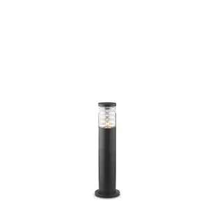 Ideal Lux Słupek ogrodowy TRONCO PT1 H40 czarny 248295 - Lampy ogrodowe - miniaturka - grafika 1