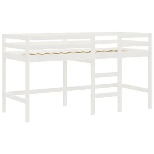 Dziecięce łóżko na antresoli, z tunelem, różowe, 80x200 cm Lumarko! - Łóżka dla dzieci i młodzieży - miniaturka - grafika 10