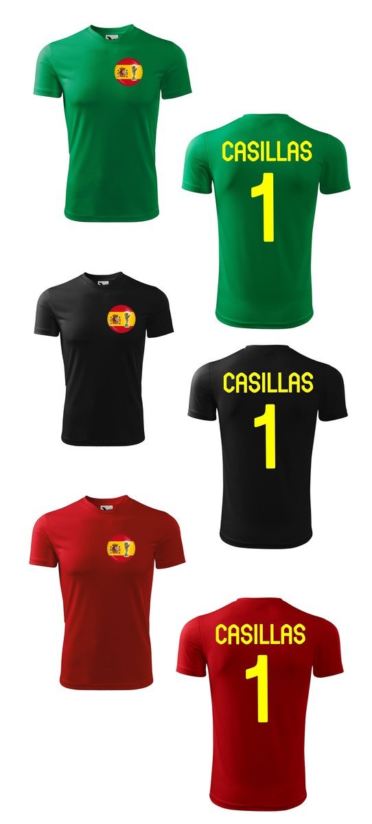 Treningowa Koszulka HISZPANIA IKER CASILLAS 1