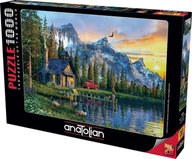 Puzzle - Star Puzzle Puzzle 1000 Chatka nad jeziorem - miniaturka - grafika 1