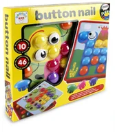 Układanki dla dzieci - BUTTON PUZZLE GAME 30.5X5X30.5 - miniaturka - grafika 1