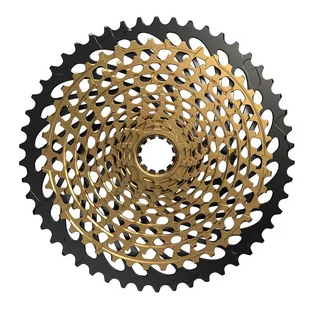 SRAM Kaseta XX1 Eagle czarny-złoty / Ilość biegów: 12 / Stopniowanie: 10-50 00.2418.072.000 - Kasety rowerowe - miniaturka - grafika 1