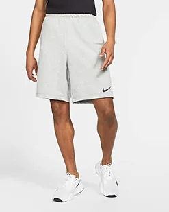 Nike Męskie szorty M Nk Df Shrt Fl dk szary wrzosowy / (czarny) S - Spodenki damskie - miniaturka - grafika 1