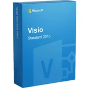Programy biurowe - Microsoft Visio Standard 2016 (1 urządzenie) (Aktywacja online) - miniaturka - grafika 1