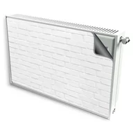 Dekoracje domu - magnes mata magnetyczna kaloryfer dekor biała cegła - miniaturka - grafika 1