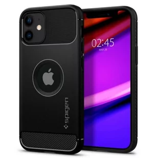 Spigen RUGGED ARMOR ETUI NA IPHONE 12 MINI MATTE BLACK 16767 - Etui i futerały do telefonów - miniaturka - grafika 1