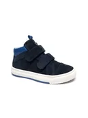 Buty dla chłopców - Chłopięce sneakersy z wysoką cholewką granatowe Renbut r.30 - miniaturka - grafika 1