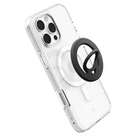 Uchwyty samochodowe do telefonów - Spigen Dual Pop Mag MagSafe - Magnetyczny uchwyt na palec do telefonu (czarny) - miniaturka - grafika 1