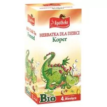 APOTHEKE HERBATKA DLA DZIECI - KOPER BIO 20 x 1,5 g - - Soki i herbatki dla dzieci - miniaturka - grafika 1