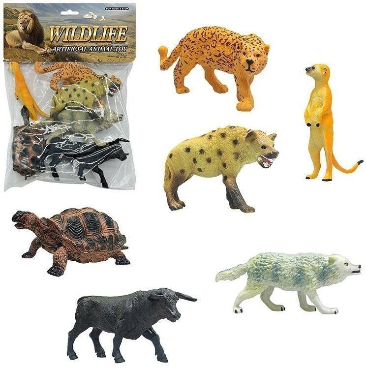 Figurka Trifox Zwierzęta dzikie zoo 6szt