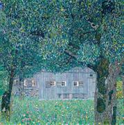 Plakaty - Galeria Plakatu, Plakat, Gospodarstwo rolne w górnej Austrii, Gustav Klimt, 40x40 cm - miniaturka - grafika 1