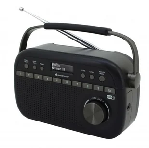 Soundmaster DAB280 Przenośny Analogowe i cyfrowe Czarny - Radia - miniaturka - grafika 1