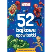 Książki edukacyjne - 52 bajkowe opowiastki. Przygody superbohaterów. Marvel - miniaturka - grafika 1