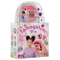Zabawki interaktywne dla dzieci - TAMAGOTCHI TAMAGOTCHI PIX - PINK 42901 - miniaturka - grafika 1