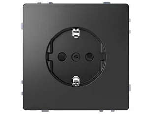 Schneider Electric Merten Gniazdo pojedyncze z/u SCHUKO D-Life antr. MTN2300-6034 MTN2300-6034 - Gniazdka elektryczne - miniaturka - grafika 1