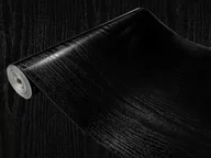 Meble modułowe i akcesoria - Okleina Meblowa Drewnopodobna Czarne Drewno Na Meble Szafkę Regał 67x740 - miniaturka - grafika 1