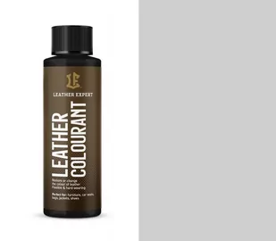 Farba do skóry naturalnej i ekoskóry leather expert 50 ml 406 light grey - Środki do obuwia i ubrań - miniaturka - grafika 1