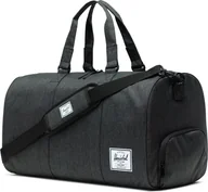 Torby sportowe - Torba na ramię Herschel Novel Duffle 42,5L Black Crosshatch - miniaturka - grafika 1