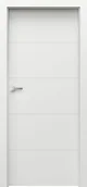 Drzwi wewnętrzne - Skrzydło Vector Premium E Biały Uv - miniaturka - grafika 1