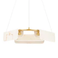 Lampy sufitowe - Dekoracyjna lampa wisząca MAIRANA LE44616 LED 34W 3000K złota biała - miniaturka - grafika 1