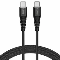 Kable komputerowe i do monitorów - Savio KABEL USB TYP C USB TYP C 5A 2M CL-160 - miniaturka - grafika 1