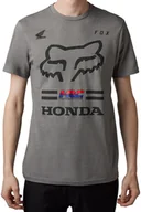 Koszulki męskie - t-shirt męski FOX (HONDA) FOX TEE Heather Graphite - miniaturka - grafika 1
