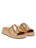 Espadryle damskie - ONLY Shoes Espadryle 15341289 Złoty - miniaturka - grafika 1