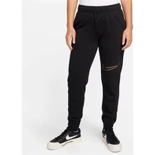 Spodnie sportowe damskie Nike Nsw Club Flc Shine - Spodnie sportowe damskie - miniaturka - grafika 1