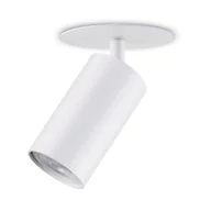 Oprawy, klosze i abażury - Oprawa podtynkowa / tuba maclean mce364 w, punktowa, okrągła, aluminiowa, gu10, 55x100mm, biała - miniaturka - grafika 1