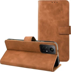 OEM Kabura TENDER Book do XIAOMI Redmi Note 12S brązowy - Etui i futerały do telefonów - miniaturka - grafika 1