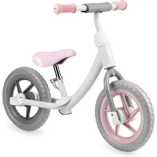 Momi Rowerek biegowy szaro  różowy 6Y40AR 6Y40AR SAM  One size - Rowerki biegowe - miniaturka - grafika 1
