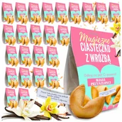 Przekąski dla dzieci - CIASTECZKA Z WRÓŻBĄ "Magiczne urodziny" podziękowanie dla gości gift 25 szt - miniaturka - grafika 1