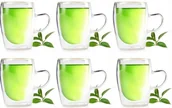Szklanki - SZKLANKI TERMICZNE ZESTAW x6 DO KAWY HERBATY 300ml - miniaturka - grafika 1