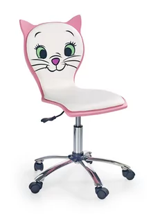 KITTY 2 FOTEL MŁODZIEŻOWY BIAŁO-RÓŻOWY - Fotele - miniaturka - grafika 1