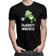 Koszulki męskie - Żajebisty Wuefista - Męska Koszulka Na Prezent Dla Nauczyciela Wf - miniaturka - grafika 1
