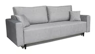 Sofy i kanapy - Sofa Niko 3Dl Terra 88 Czarna / Szara - miniaturka - grafika 1