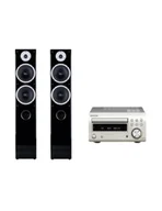 Wieże - Zestaw stereo: RCD-M41 + RAPTOR 7, Kolor: Biały - miniaturka - grafika 1