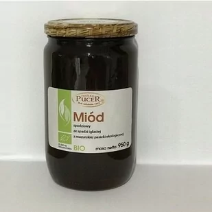 Pucer Miód Nektarowy Gryczany 950g - Pucer Ekologiczny PUCMIOGRY950E - Miód - miniaturka - grafika 1