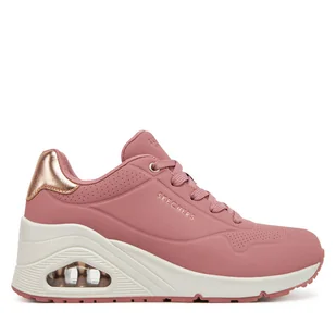Sneakersy Skechers Uno Wedge - HI Steps 177520/ROS Różowy - Sneakersy damskie - miniaturka - grafika 1