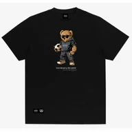 Koszulki sportowe męskie - Środowisko Miejskie T-shirt Koszulka Fan Bear Black - miniaturka - grafika 1