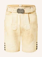 Moda i Uroda OUTLET - Hirscher Spodnie Skórzane W Stylu Ludowym Berchtesgarden braun - miniaturka - grafika 1