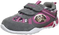 Buty dla dziewczynek - Pferdefreunde Jenny 430504 dziewczęce sneakersy, szary - szary/różowy/czarny 9-30 EU - miniaturka - grafika 1