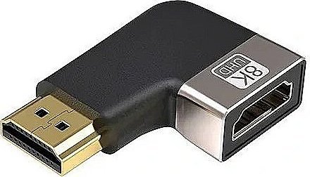 RoGer HDMI 2.1 Adapter 90° 270° / 8K