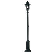 Lampy ogrodowe - Elstead Lighting Parish Lamp Post Black PR6 BLACK Lampa stojąca ogrodowa słupek latarnia IP44 stylowa PR6 BLACK ) - miniaturka - grafika 1