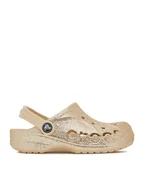 Buty dla dziewczynek - Crocs Klapki C-BAYA CLOG K 207015-11S Złoty - miniaturka - grafika 1