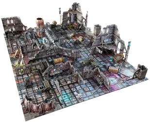 Apokaliptyczna metropolia BattleSystems Gothic Cityscape - Modele do sklejania - miniaturka - grafika 1