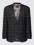 Marynarki męskie - Marynarka na 2 guziki z kołnierzem z połami - miniaturka - grafika 1