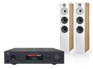 Zestawy stereo - NAD C368 (czarny) + 603 S3 (dąb) - miniaturka - grafika 1